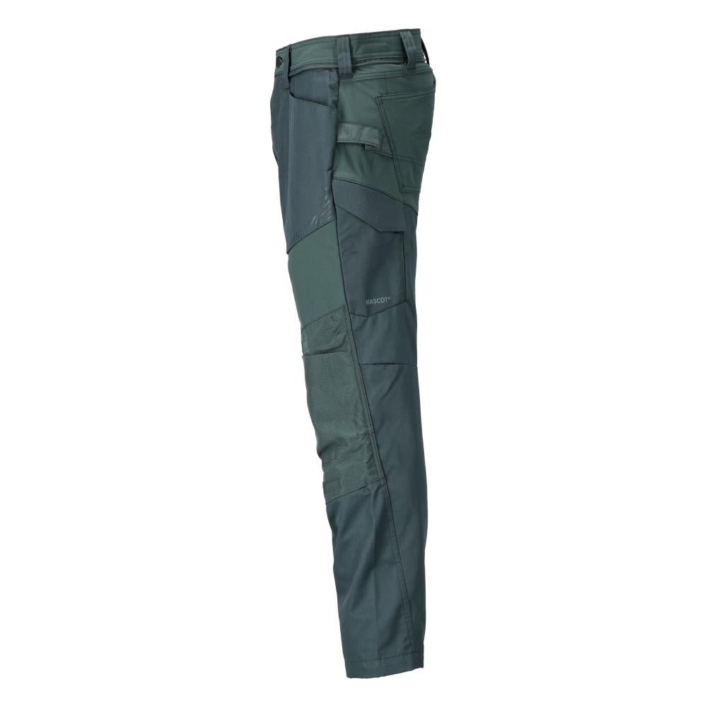 Hose mit Knietaschen Hose, waldgrün