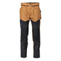 Hose mit Knietaschen Hose, nussbraun/schwarz