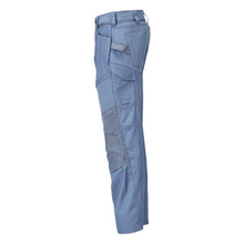 Hose mit Knietaschen Hose, steinblau