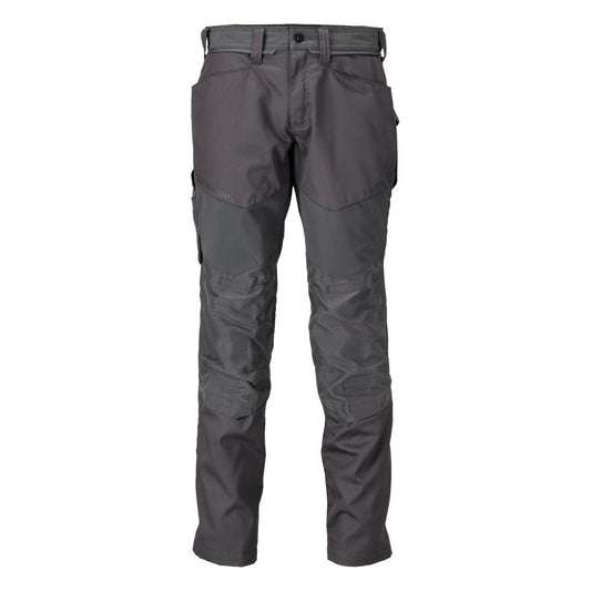 Hose mit Knietaschen Hose, Anthrazitgrau