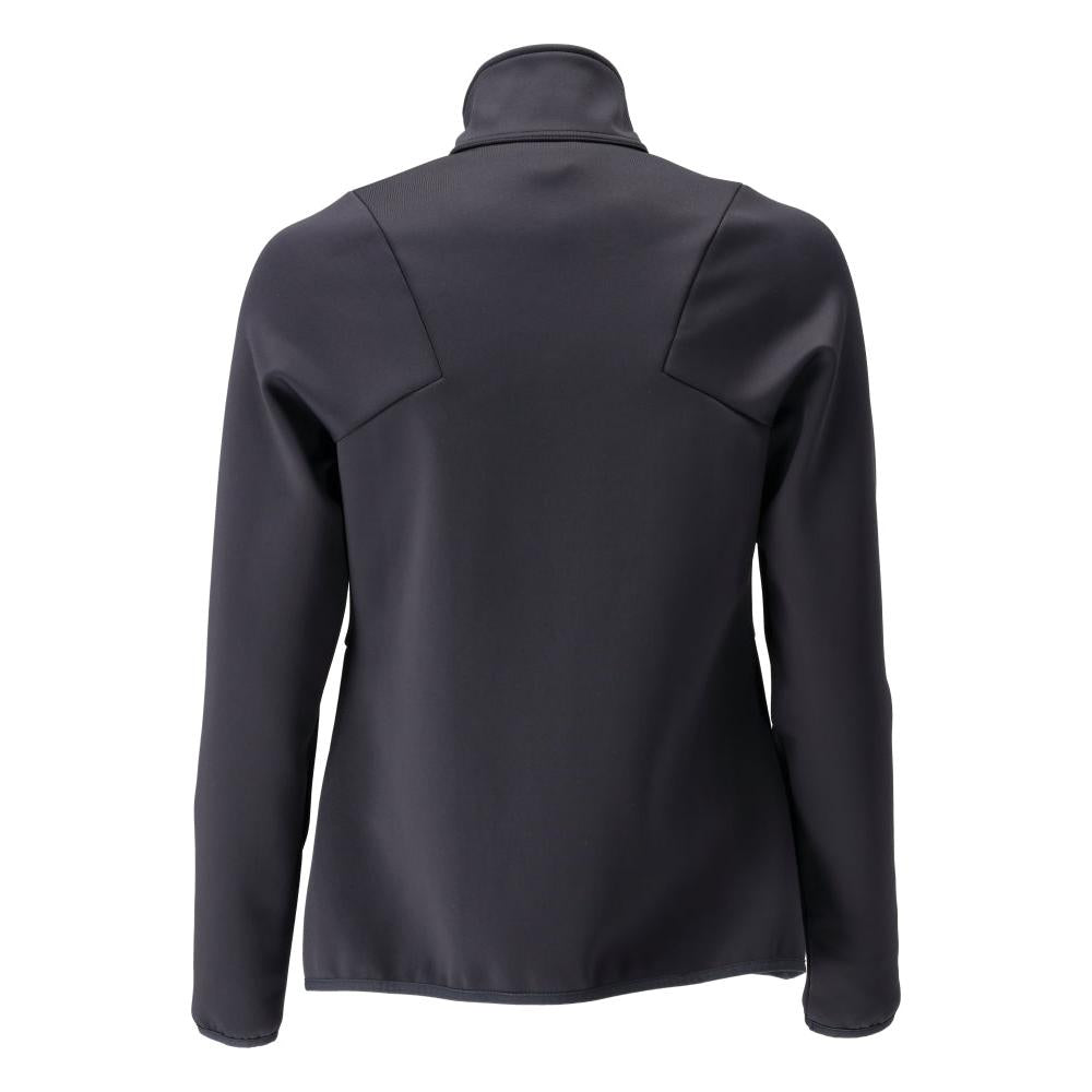 Fleece pullover with zip, women's microfleece jacket
