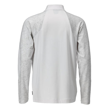 T-Shirt, Langarm, kurzem Reißverschluss T-shirt