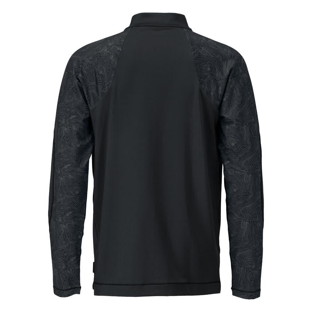 T-Shirt, Langarm, kurzem Reißverschluss T-shirt