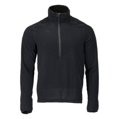 Microfleece sweater with short zipper microfleece jacket