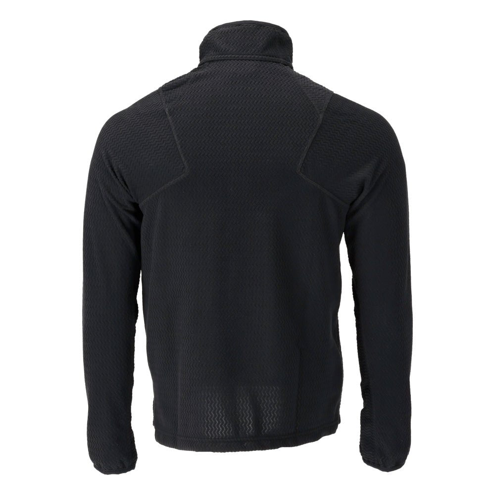 Microfleece sweater with short zipper microfleece jacket
