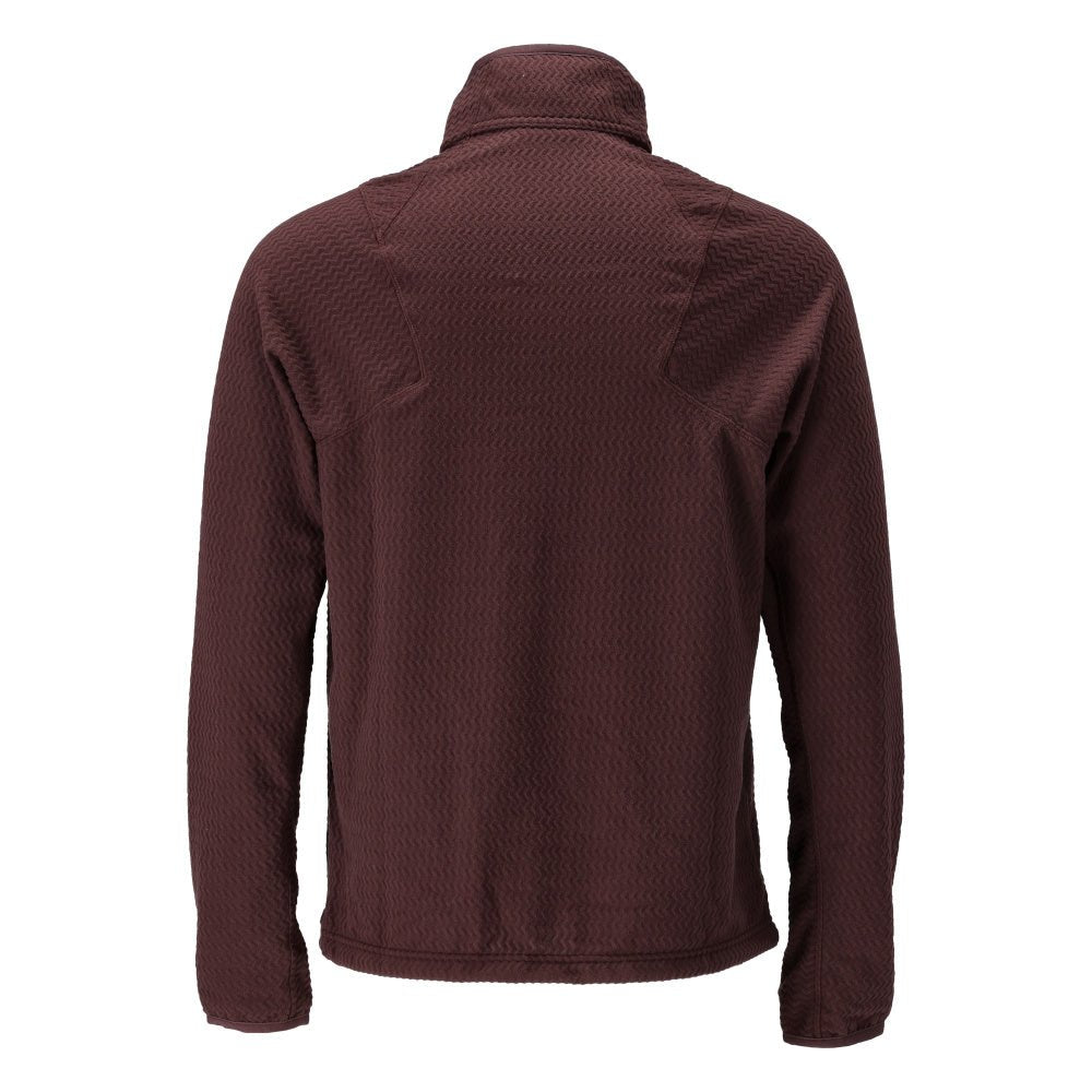 Microfleece sweater with short zipper microfleece jacket