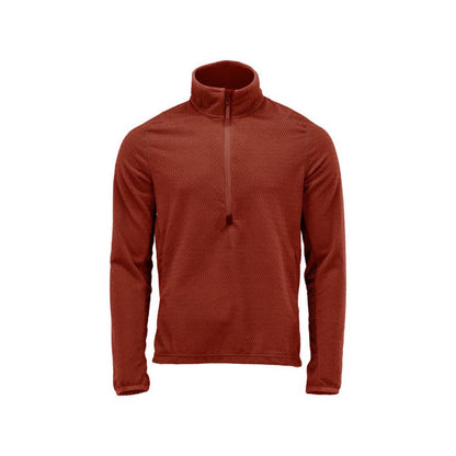 Microfleece sweater with short zipper microfleece jacket