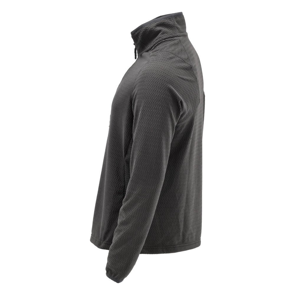 Microfleece sweater with short zipper microfleece jacket