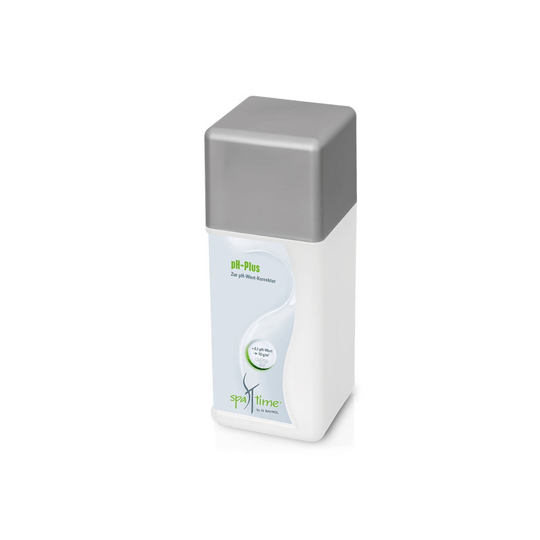 Auslaufartikel: BAYROL SpaTime pH-Plus 1 kg Materialschonend, Leichtlöslich, pH-Wert-Stabilisierung  | Flasche (1 kg)