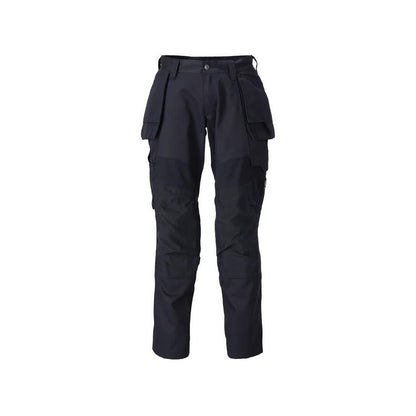 Hose mit Hängetaschen, Stretch-Einsätze Hose, schwarzblau