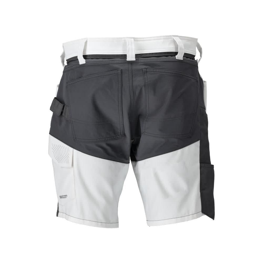 Shorts, geringes Gewicht Shorts, weiss/Anthrazitgrau