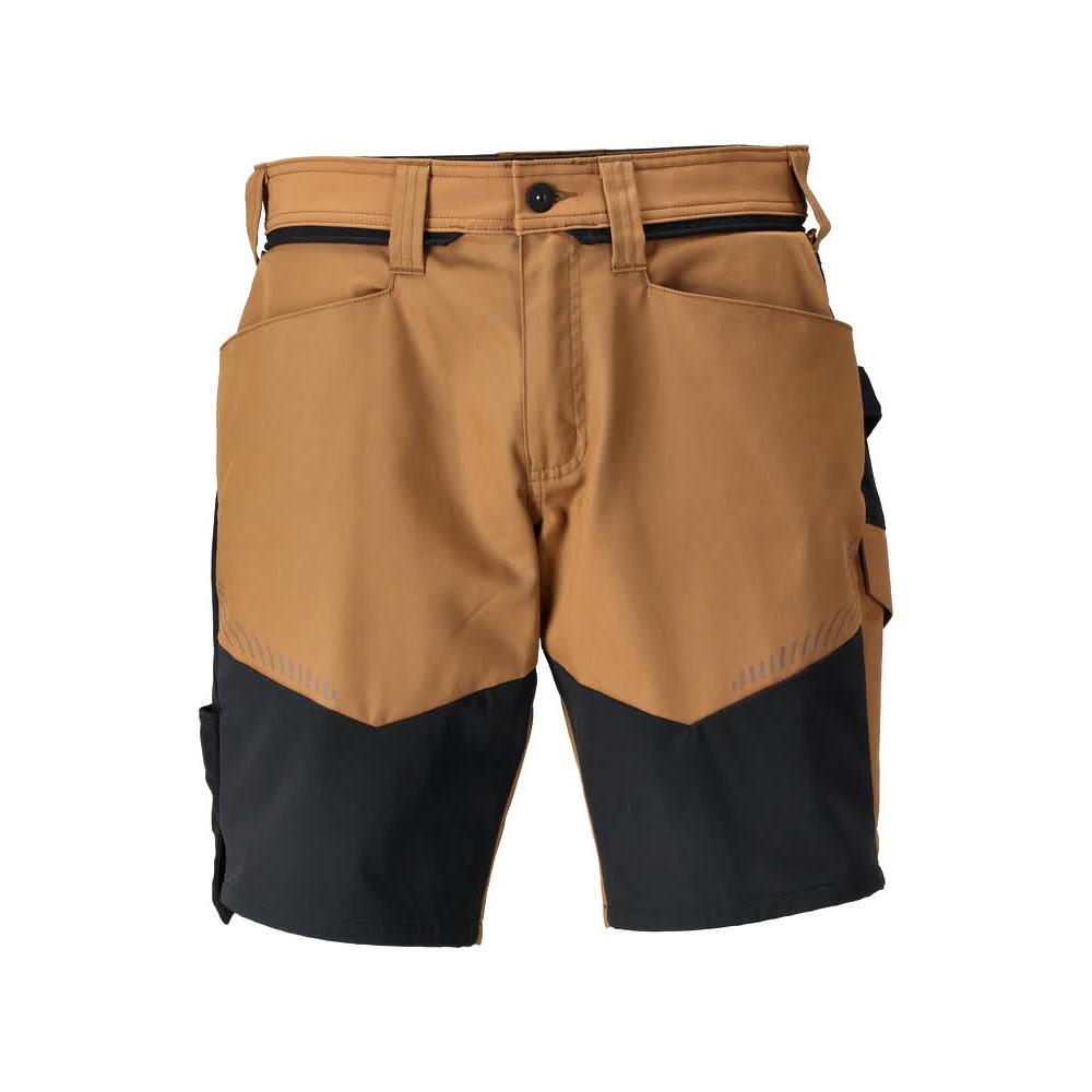 Shorts, geringes Gewicht Shorts, nussbraun/schwarz