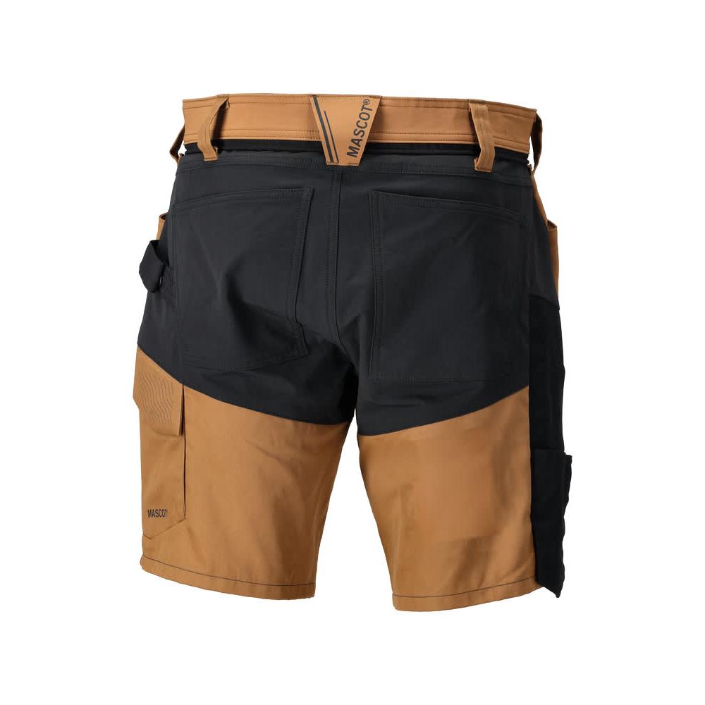 Shorts, geringes Gewicht Shorts, nussbraun/schwarz
