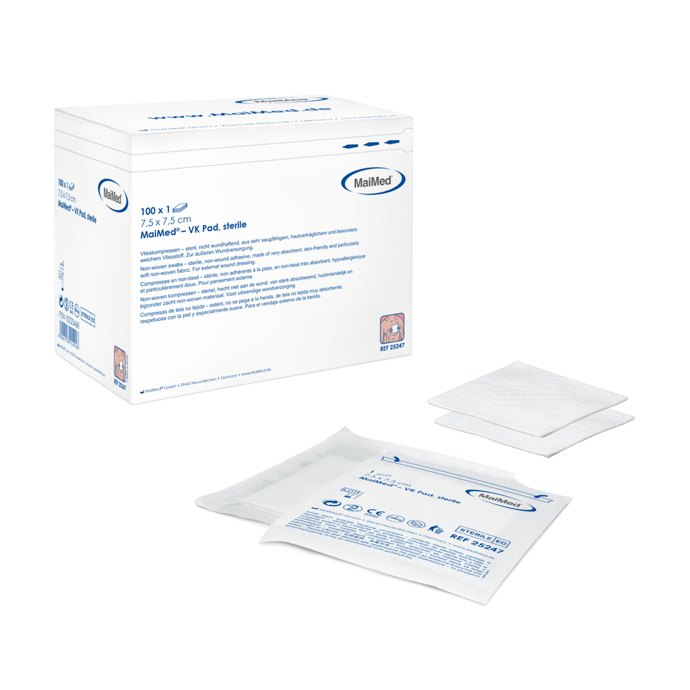 MaiMed-VK Pad, Wundkompresse, nicht haftend, steril