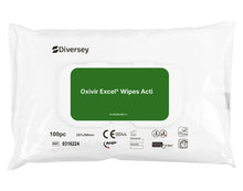 DIVERSEY OXIVIR® Excel Wipe Disinfection towels with a wide range of effects | Package (100 towels)