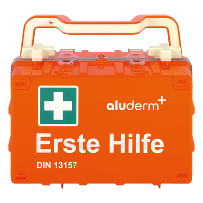 Erste-Hilfe-Koffer orange DYNAMIC-GLOW S Standard DIN 13157  | Koffer (1 Stück)