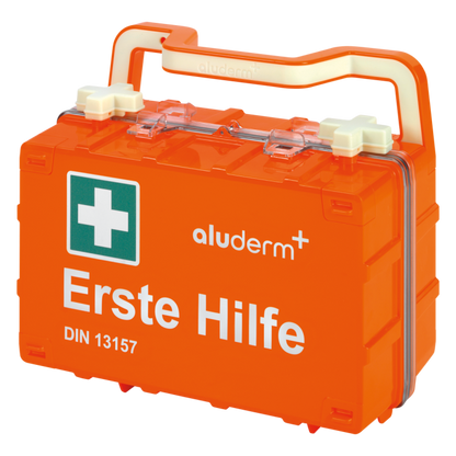 Erste-Hilfe-Koffer orange DYNAMIC-GLOW S Standard DIN 13157  | Koffer (1 Stück)