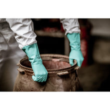 NITRAS GREEN BARRIER, Chemikalienschutzhandschuhe, grün