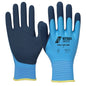 NITRAS SOFT GRIP, assembly gloves, light blue / dark blue