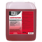 Ein 10-Liter-Kanister Dr. Schnell CONVECTOR Küchen- und Lebensmittelhygiene Reiniger für Heißluftdämpfer von DR.SCHNELL GmbH & Co. KGaA, mit mehrsprachigem Etikett mit Hinweisen und Sicherheitshinweisen.