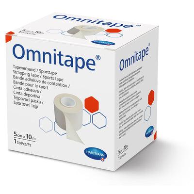 Hartmann Omnitape Woven Adhesive Tape, White, 5 cm x 10 m | Package (1 piece)