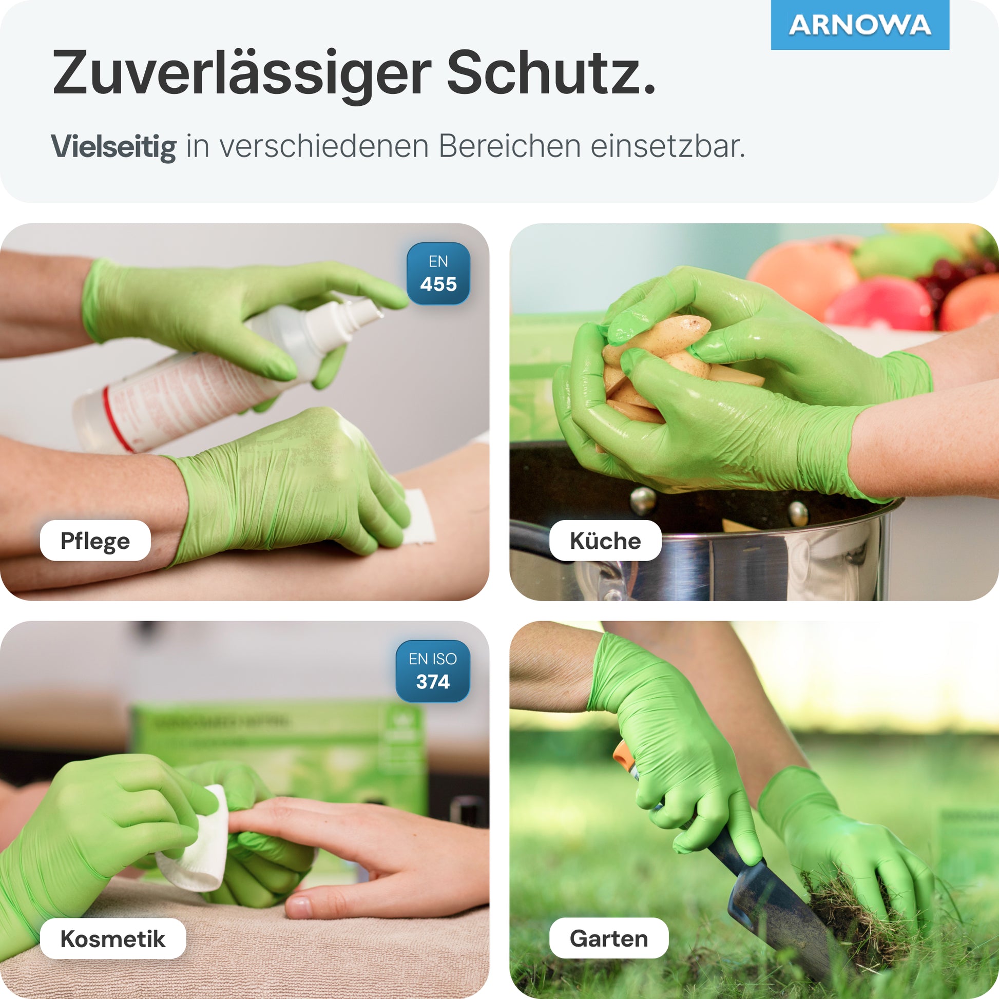 arnomed vinyl handschuhe ARNOMED NITRIL LIME GREEN Einmalhandschuhe aus Nitril Limettengrün – Altruan