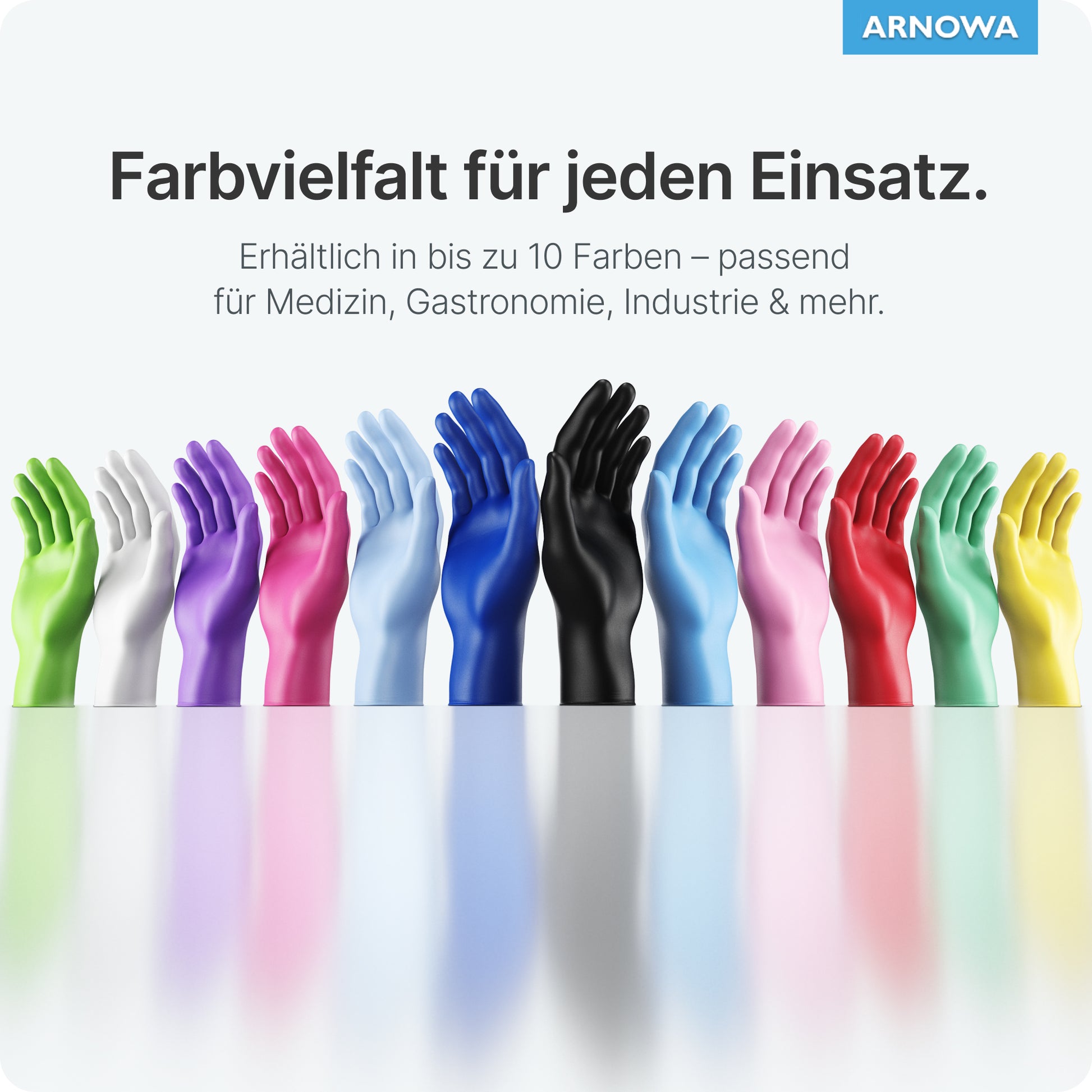 ARNOWA ARNOMED NITRIL MIDNIGHT BLACK Reißfeste ARN-391-XS