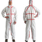 3M™ protective suit 4565, white + red, type 4/5/6