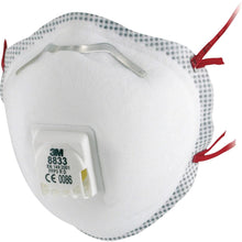 3M™ Particulate Mask, with Valve, FFP3, Small Pack, 8833SP | Pack (5 pieces)