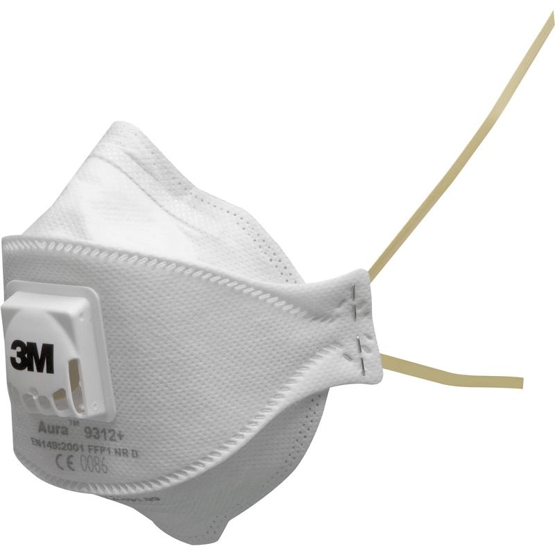 3M™ Aura™ Partikelmaske, FFP1, mit Ventil, 9312+ | Packung (10 Stück)