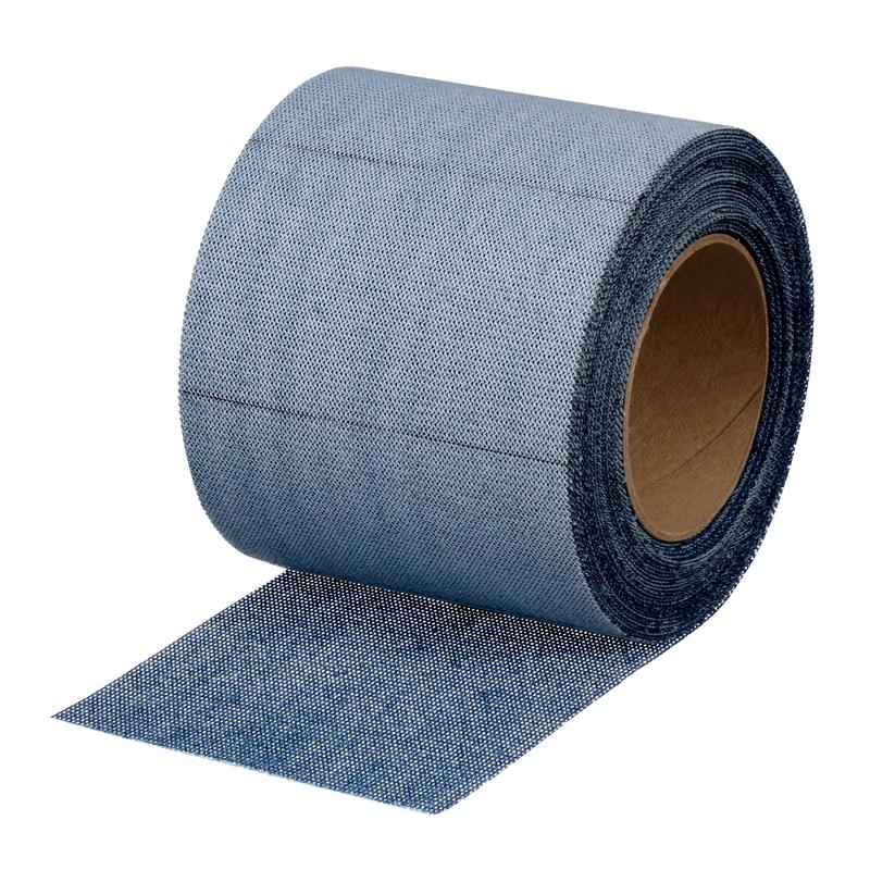 3M™ Gitternetz Schleifstreifen Blau auf Rolle, 115 mm x 10 m, 150, 36472 | Packung (1 Rolle)