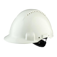 3M™ Schutzhelm, Uvicator, Ratschenverschluss, belüftet, Kunststoffschweißband, Weiß, G3000NUV-VI | Packung (1 Stück)