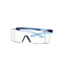 3M™ SecureFit™ 3700 Überbrille, blaue Bügel, Antikratz-Beschichtung + (K), transparente Scheibe, SF3701ASP-BLU-EU, 20 pro Packung | Packung (1 Stück)