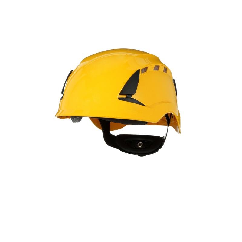 3M™ SecureFit™ Protective Helmet X5500, Vented, CE, Yellow, X5502V-CE | Pack (1 piece)