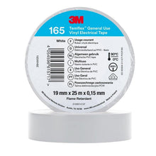 3M™ Temflex™ Vinyl-Isolierband 165, Weiß - Elektro-Isolierklebeband