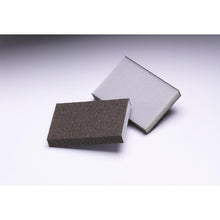 3M™ sanding sponge HI-FL, A/O Fine, Brown, 120 mm x 98 mm x 13 mm, 2-Sided | Pack (1 piece)