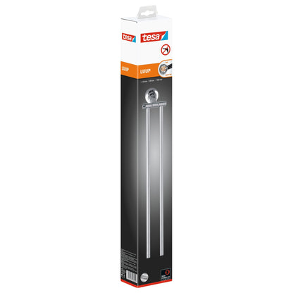 tesa Luup Handtuchhalter, 2-armig, verchromt, inkl. Klebelösung