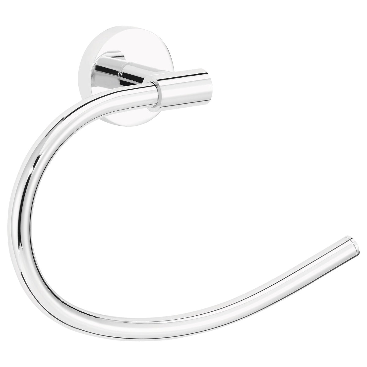 tesa Exxcellent Handtuchring, Metall, verchromt, inkl. Klebelösung