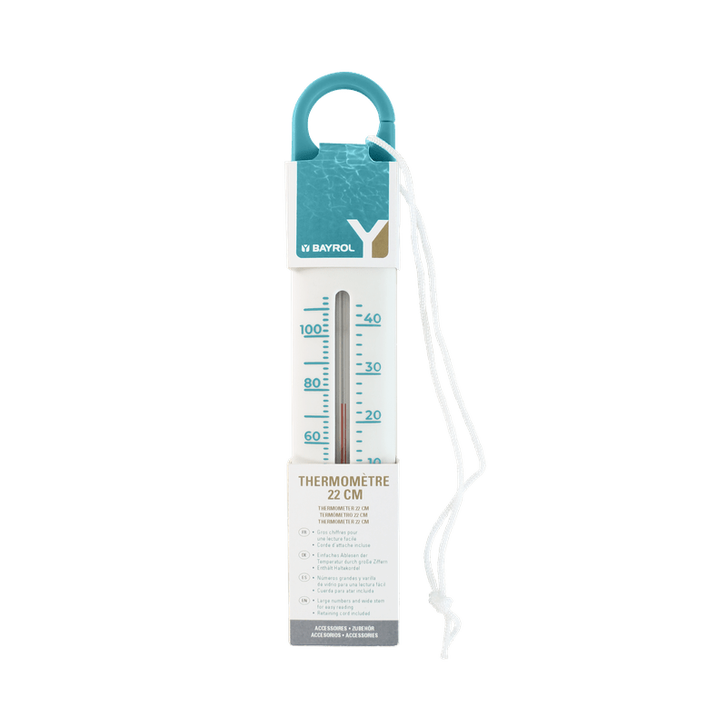 BAYROL Thermometer 22 cm | Packung (1 Stück)
