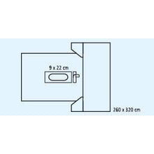 Hartmann Foliodrape PP Abdominal/Wirbelsäulen-Tuch sk 260x320 cm | Packung (7 Stück)