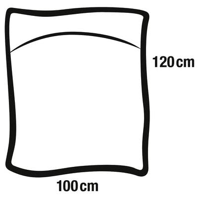 Hartmann Foliodrape PP Patientenunterlage 100x120 cm | Packung (20 Stück)