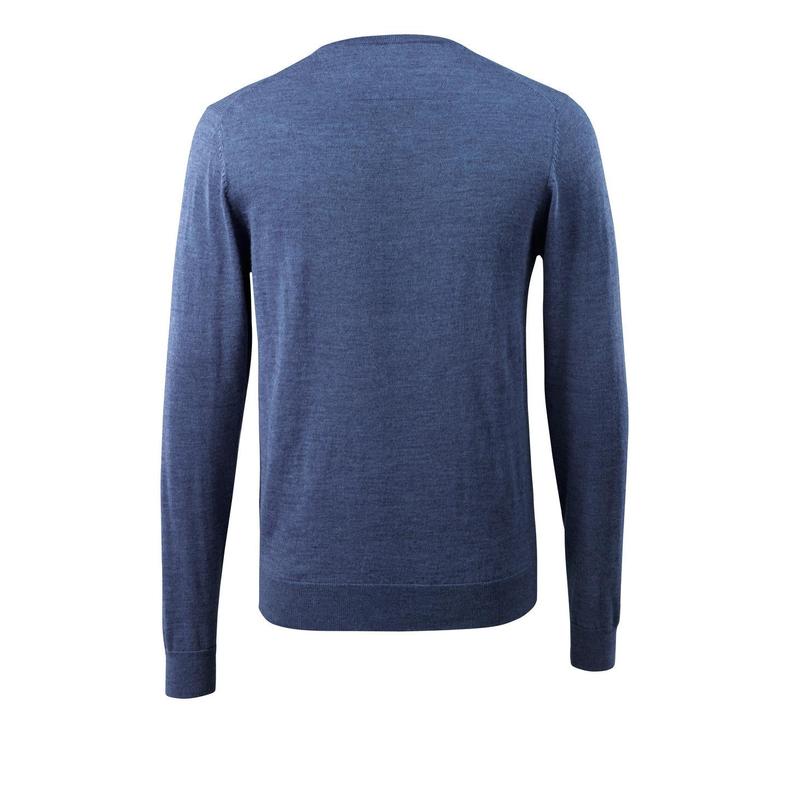 Strickpullover V-Ausschnitt, Merinowolle Strickpullover