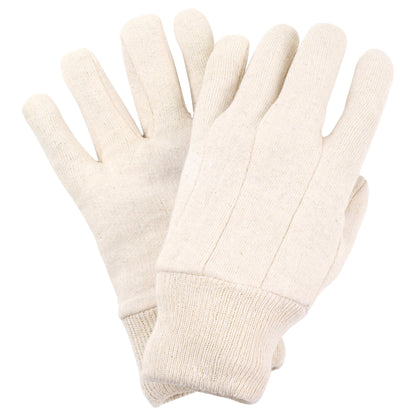 NITRAS Cotton Jersey Gloves, Natural-Colored Cotton Jersey, Size 10 | Pack (12 pairs)