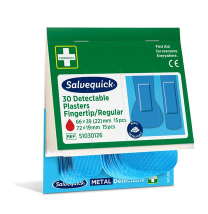 Fingerspitze/normal blau erkennbar | Packung (30 Stück)