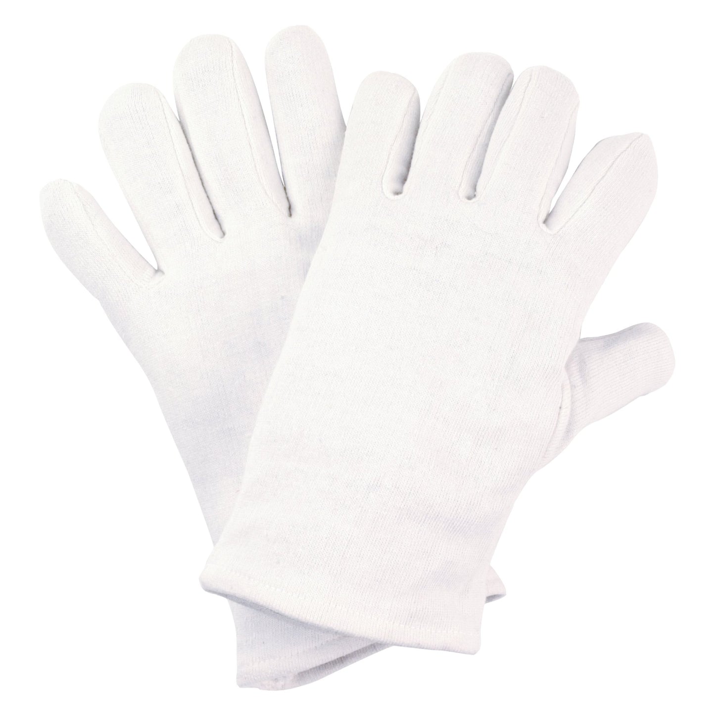 NITRAS Baumwoll-Trikot-Handschuhe, weiß, OEKO-TEX Baumwoll-Trikot, Größe 13 | Packung (12 Paare)