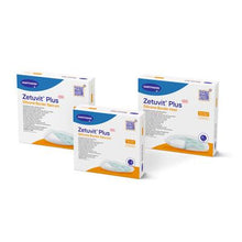 Zetuvit Plus Silicone Border Sacrum Wundauflage 23x23 cm | Packung (10 Stück)