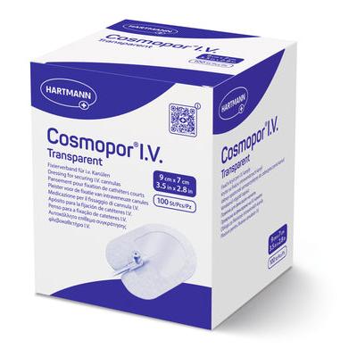 Hartmann Cosmopor I.V. Transparentpflaster steril 20x10 cm | Packung (5 Stück)