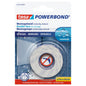 tesa Powerbond SPIEGEL, weiß 1,5 m x 19 mm
