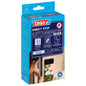 tesa INSECT STOP Klett Fliegengitter Premium für Fenster, anthrazit 170 x 180 cm