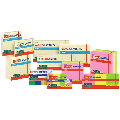 tesa Neon Notes Klebezettel – Sortiment